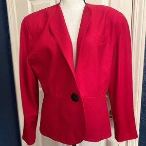 Morgan Taylor Vibrant Red Blazer